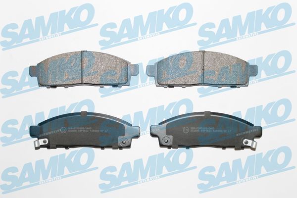 Sada brzdových destiček, kotoučová brzda SAMKO 5SP1533
