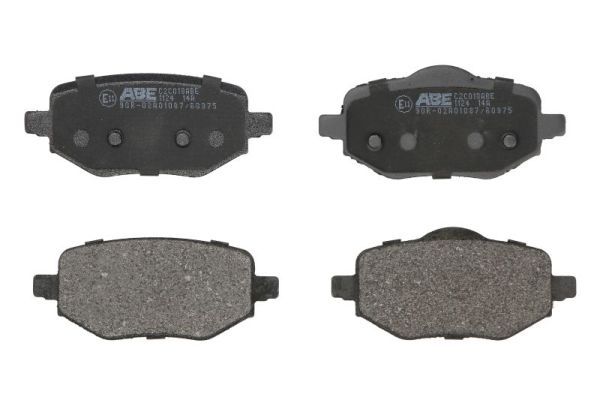 set placute frana,frana disc ABE C2C018ABE