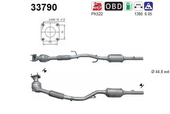 Katalizator AS 33790
