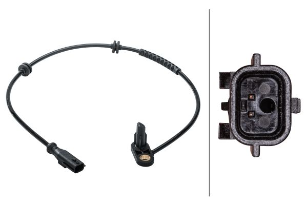 Czujnik, prędkość obrotowa koła HELLA 6PU 012 679-171