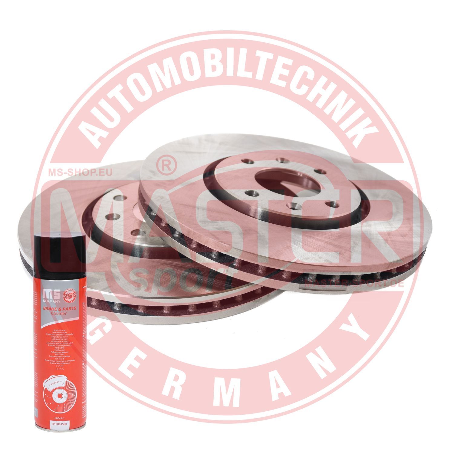 Tarcza hamulcowa MASTER-SPORT GERMANY 24012801281-SET-MSP