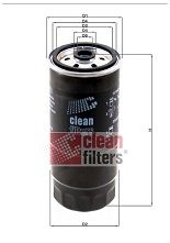 Palivový filtr CLEAN FILTERS DN 877