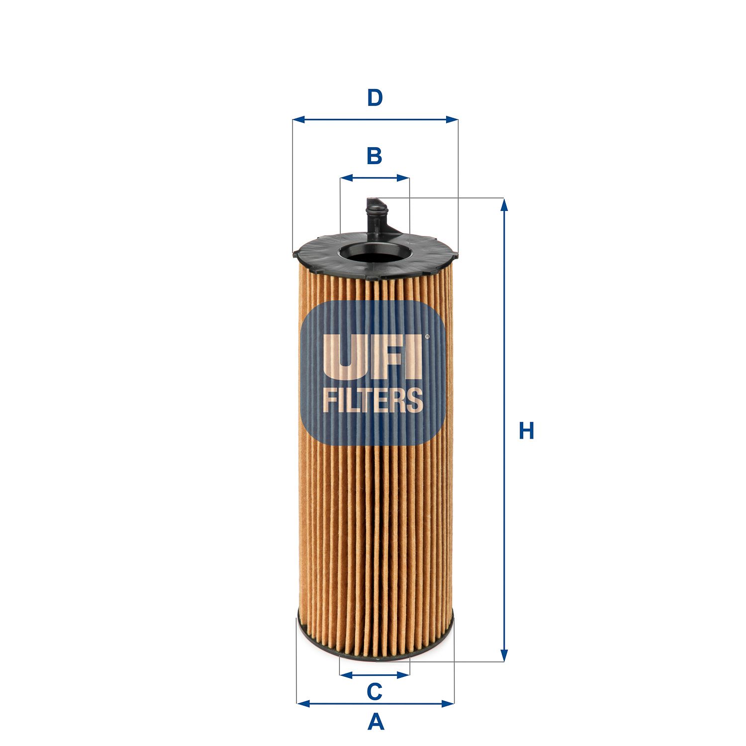 Olejový filter UFI 25.068.00