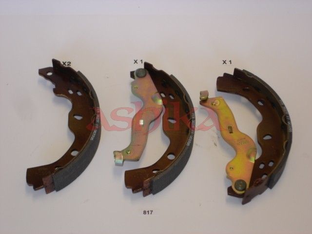 Set saboti frana ASHIKA 55-08-817