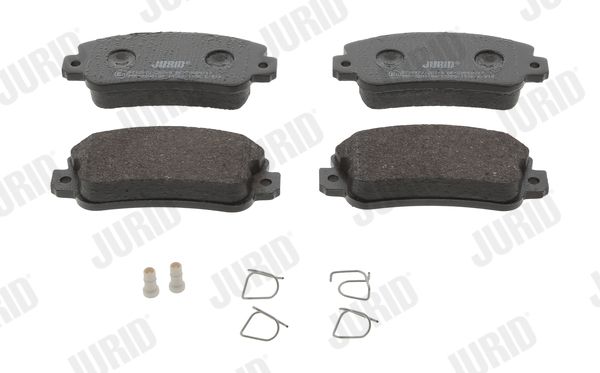 Zestaw klocków hamulcowych, hamulce tarczowe JURID 571297J