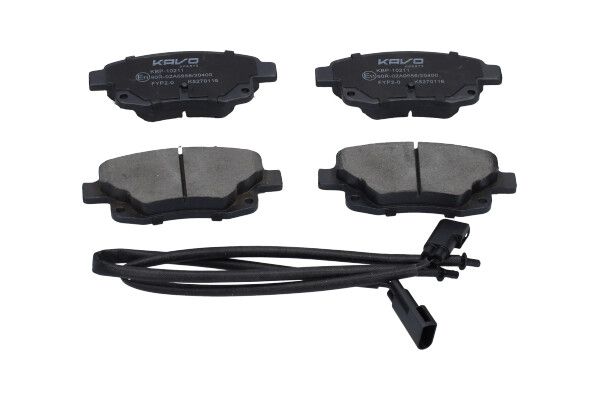 set placute frana,frana disc KAVO PARTS KBP-10211