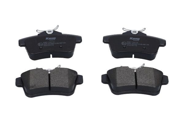 set placute frana,frana disc KAVO PARTS KBP-10213