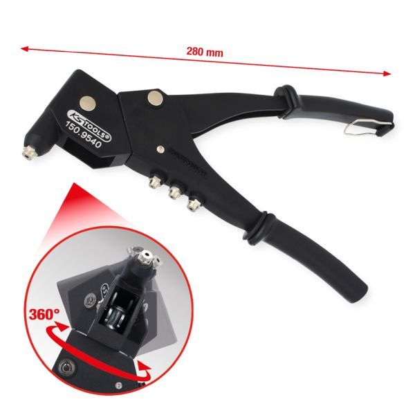 Cleste pentru nituri KS TOOLS 150.9540