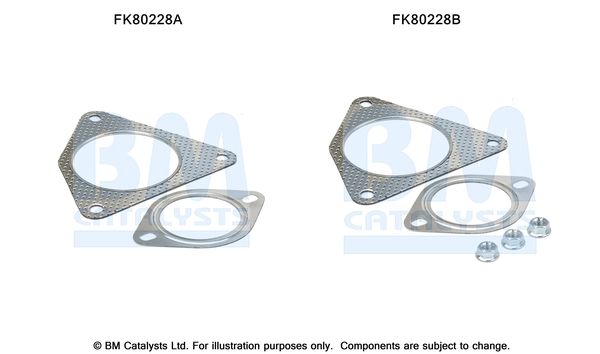 Zestaw montażowy, katalizator BM CATALYSTS FK80228