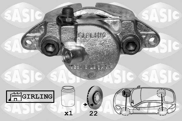 Zacisk hamulca SASIC SCA6163