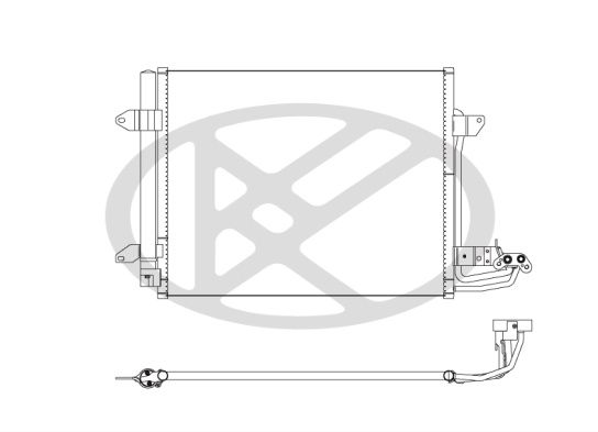 Condensator, climatizare KOYORAD CD450650
