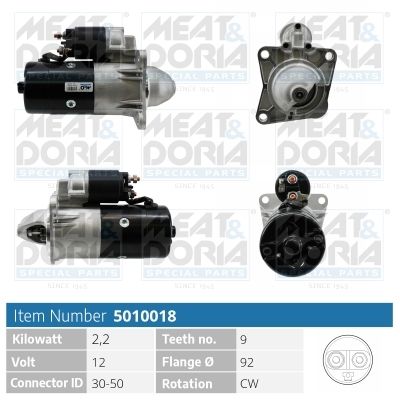 Rozrusznik MEAT & DORIA 5010018