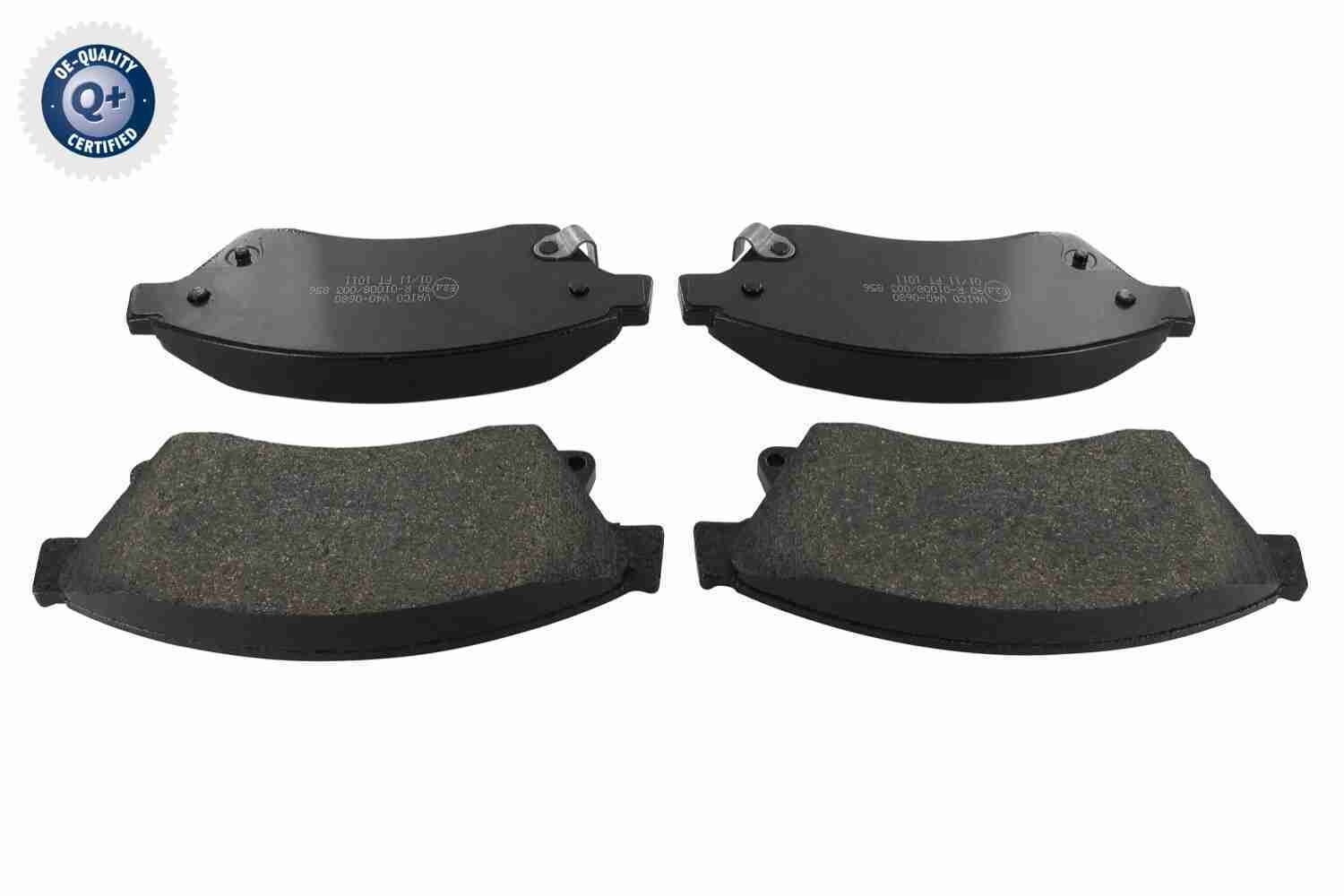 Zestaw klocków hamulcowych, hamulce tarczowe VAICO V40-0680