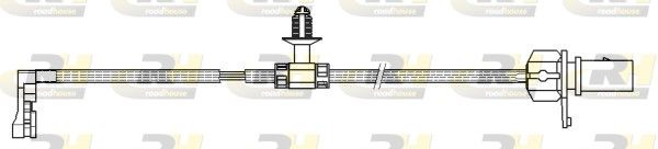 Styk ostrzegawczy, zużycie okładzin hamulcowych ROADHOUSE 001166