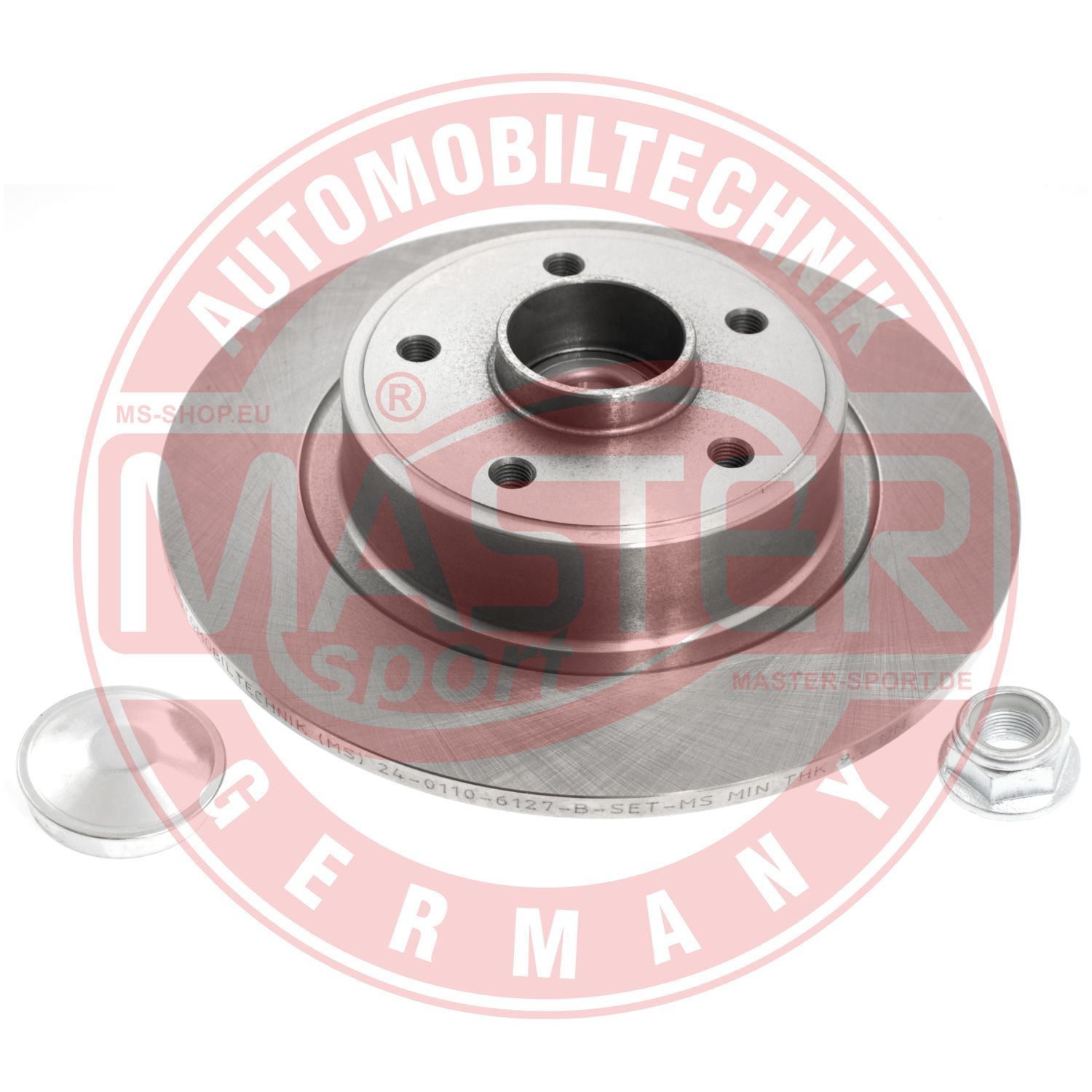 Tarcza hamulcowa MASTER-SPORT GERMANY 2401106127B-PCS-MS