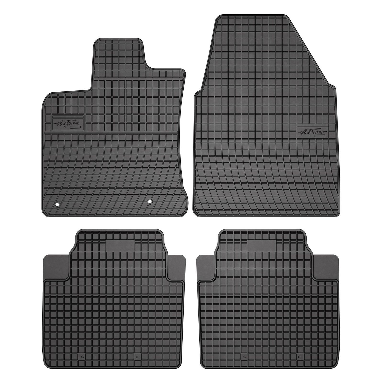 Set covorase auto cauciuc FROGUM NISSAN QASHQAI I 2006 - 2014 4 buc.
