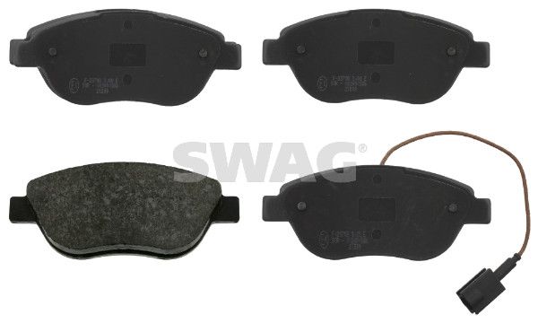 Levně Sada brzdových destiček, kotoučová brzda SWAG 70 91 6554