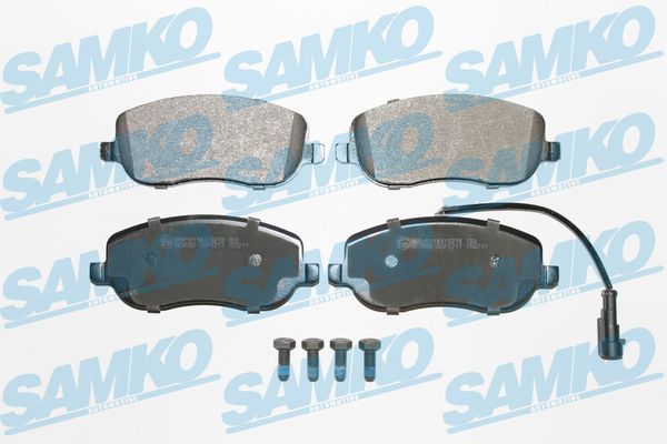 Sada brzdových destiček, kotoučová brzda SAMKO 5SP1217