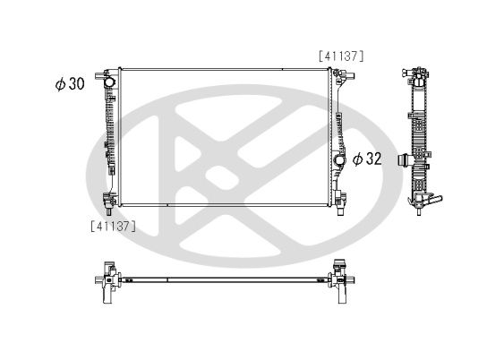 Radiator, racire motor KOYORAD PL333692