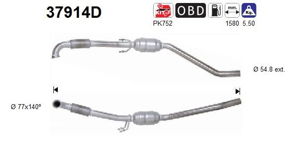 Catalizator AS 37914D