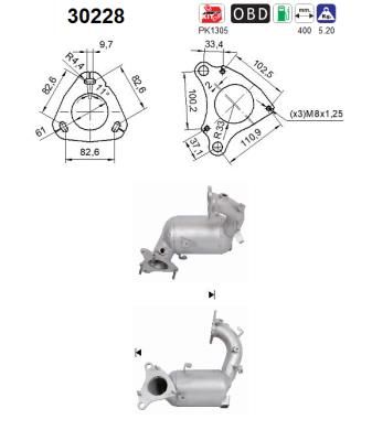 Katalizator AS 30228