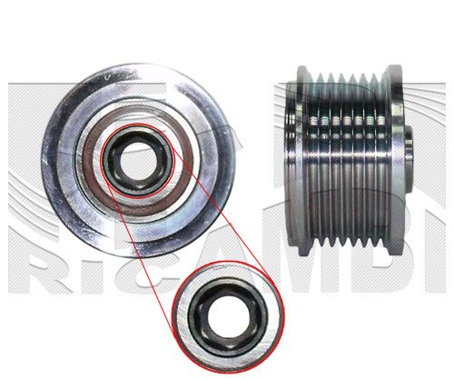 Alternator - sprzęgło jednokierunkowe CALIBER 88292