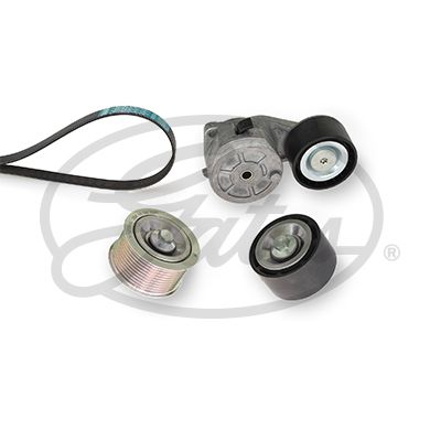 Set curea transmisie cu caneluri GATES FleetRunner™ Micro-V® K0210PK2070HD