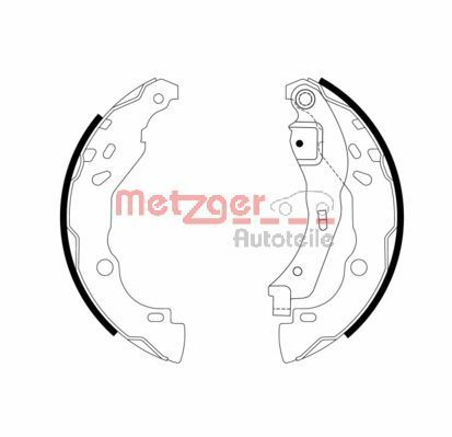 Zestaw szczęk hamulcowych METZGER AUTOTEILE MG968