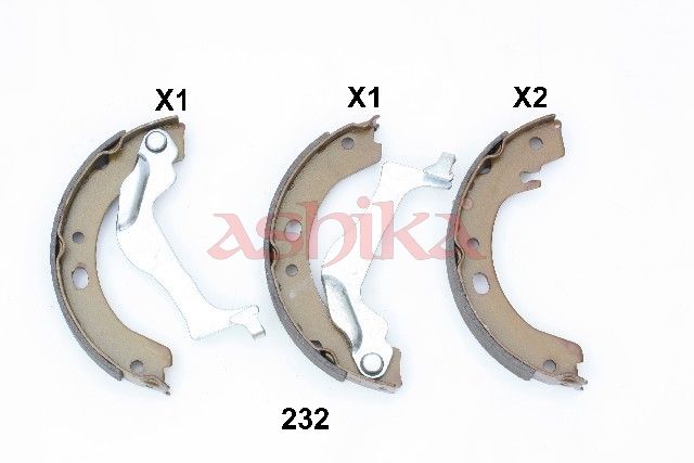 Set saboti frana ASHIKA 55-02-232