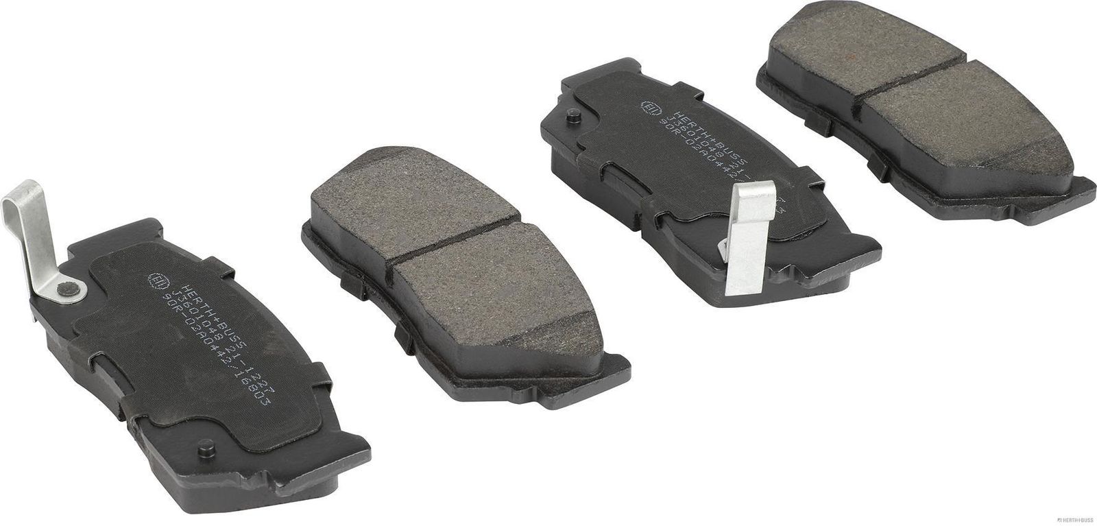 set placute frana,frana disc HERTH+BUSS JAKOPARTS J3601048