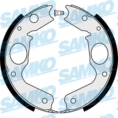 Zestaw szczęk hamulcowych, hamulec postojowy SAMKO 88350