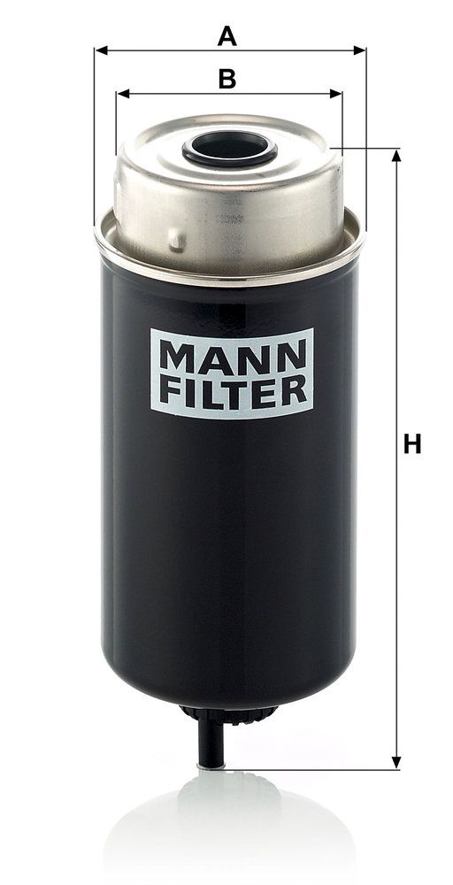 Levně Palivový filtr MANN-FILTER WK 8172