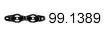 Uchwyt, system wydechowy ASSO 99.1389