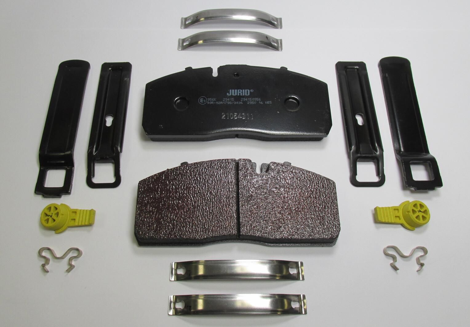 set placute frana,frana disc JURID 2941509560