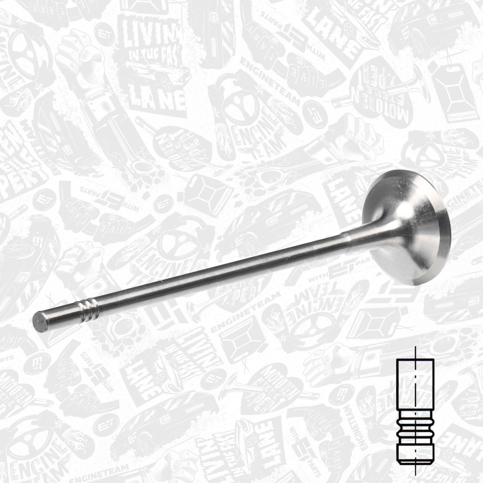 Supapa evacuare ET ENGINETEAM VE0112