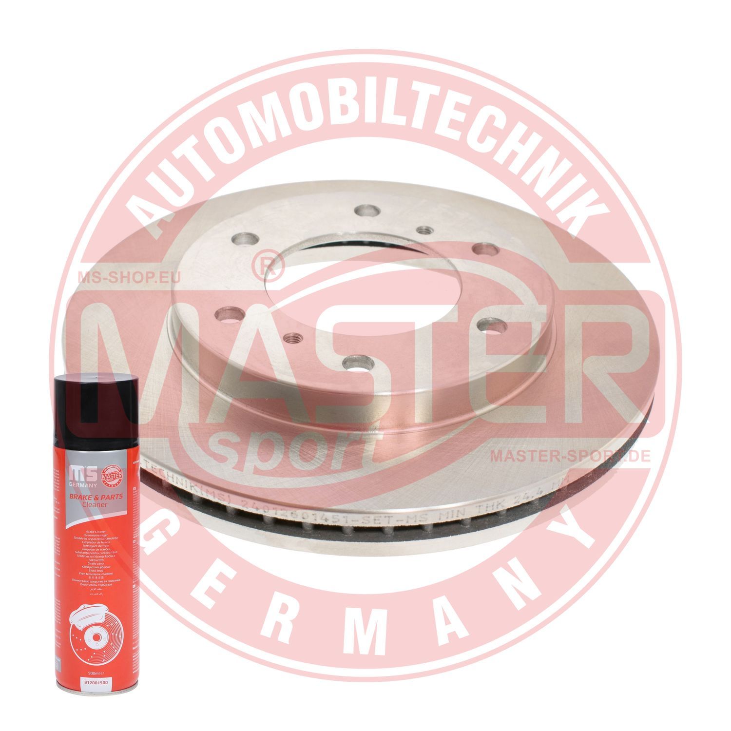 Tarcza hamulcowa MASTER-SPORT GERMANY 24012601451-PCS-MSP