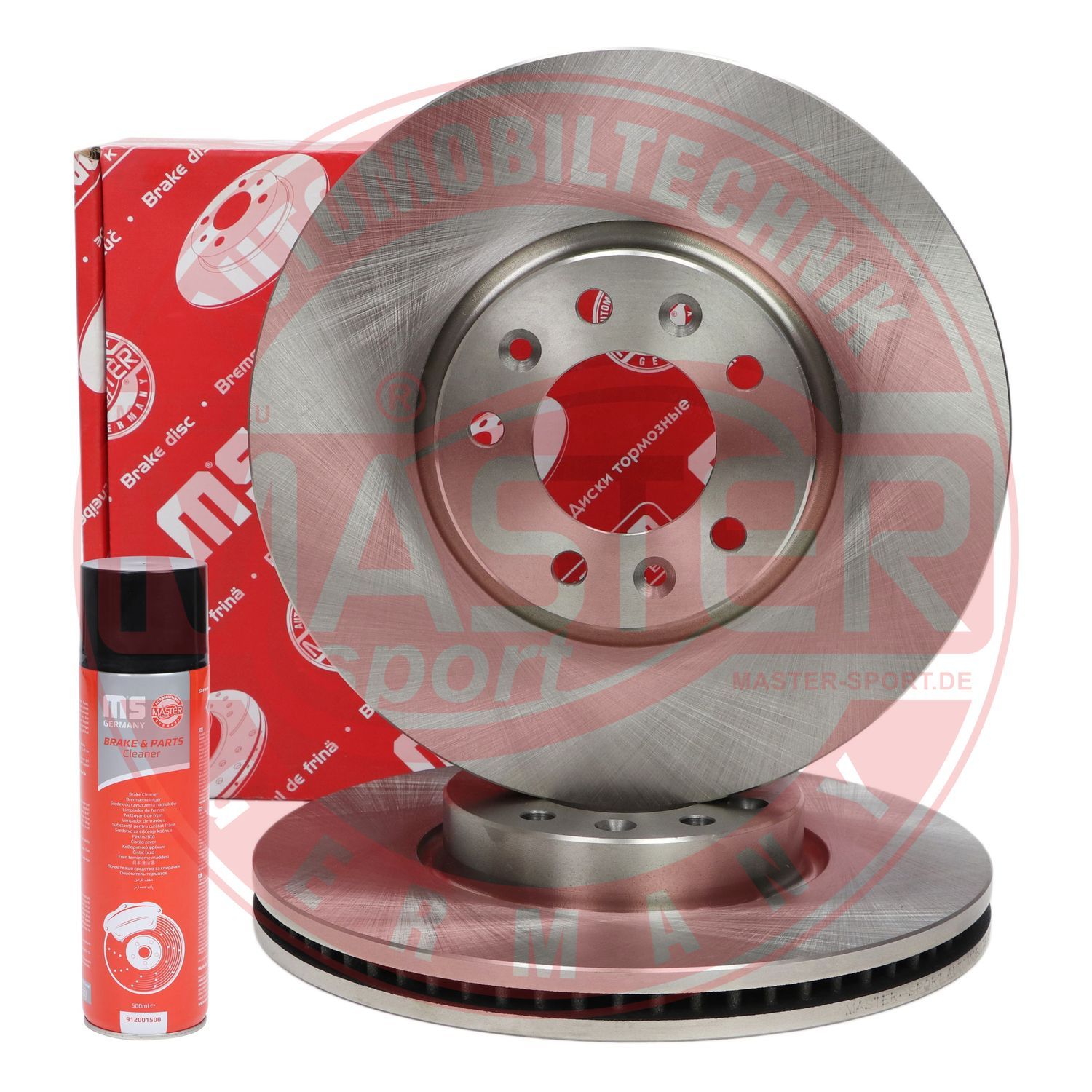 Tarcza hamulcowa MASTER-SPORT GERMANY 24012803081-SET-MSP