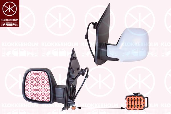 Lusterko zewnętrzne KLOKKERHOLM 05541045