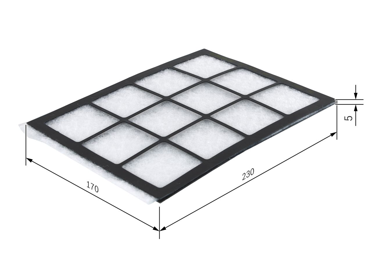 Filtru, aer habitaclu BOSCH 1 987 432 108