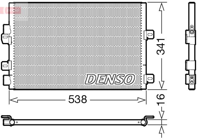 Skraplacz, klimatyzacja DENSO DCN23028
