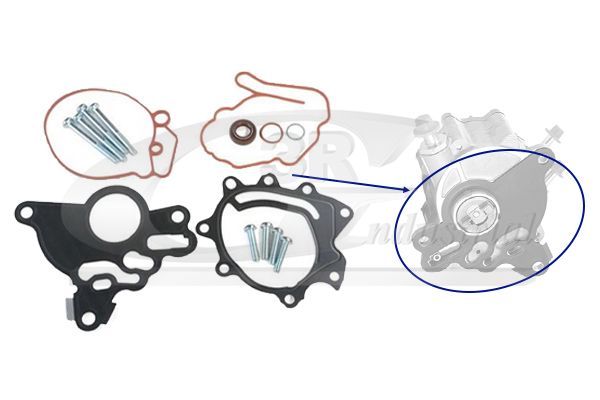 E-shop Opravná sada, podtlakové čerpadlo (brzdový systém) 3RG 74702