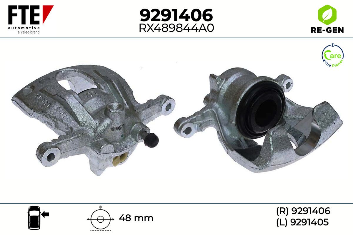 Etrier frana FTE 9291406