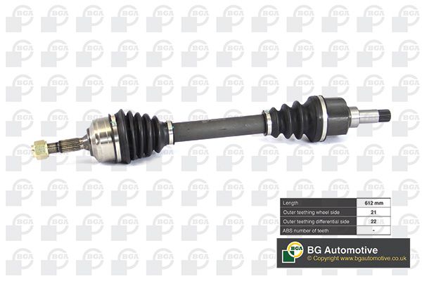 Wał napędowy BGA DS6714L