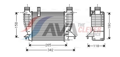 Kompressoriõhu radiaator
