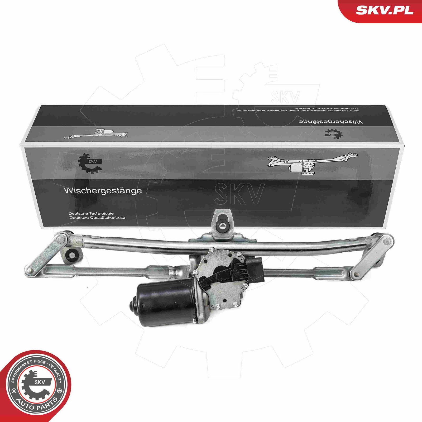 Система тяг и рычагов привода стеклоочистителя