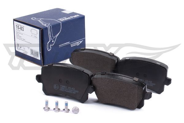 Levně Sada brzdových destiček, kotoučová brzda TOMEX Brakes 15-83