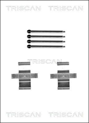 Zestaw akcesoriów, klocki hamulcowe TRISCAN 8105 231607