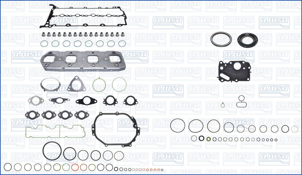 Tihendite täiskomplekt, Mootor