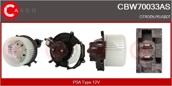 vnitřní ventilátor CASCO CBW70033AS