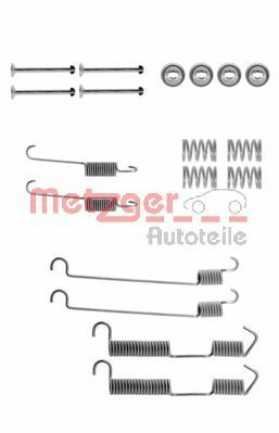 Set accesorii, sabot de frana METZGER 105-0646